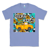 Colony Blue country roads take me home Classic Tee - MaliasSmallBusiness