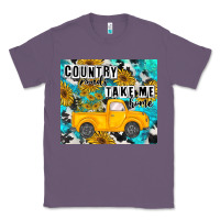 Lavender country roads take me home Classic Tee - MaliasSmallBusiness