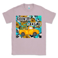 Lilac country roads take me home Classic Tee - MaliasSmallBusiness