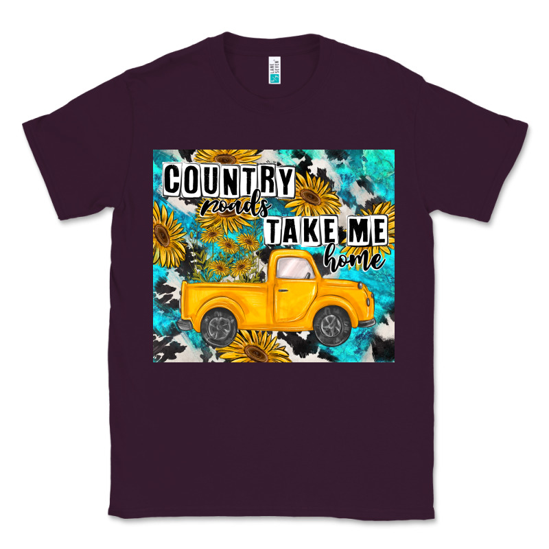 Country Roads Take Me Home Classic Tee by MaliasSmallBusiness | Teevron