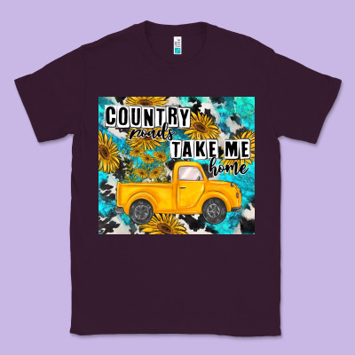Country Roads Take Me Home Classic Tee Designed By Maliassmallbusiness