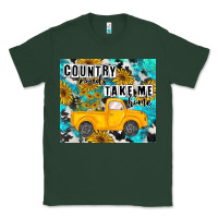 Sports Green country roads take me home Classic Tee - MaliasSmallBusiness