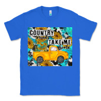 True Royal country roads take me home Classic Tee - MaliasSmallBusiness