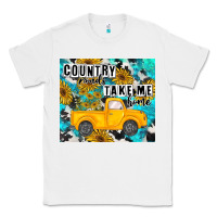 White country roads take me home Classic Tee - MaliasSmallBusiness