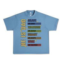Pebble Blue bible verses Urban Heavy Tee - JahusDesignShop