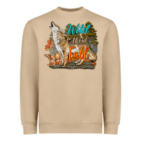 Mushroom Wild About Fall Coyote Heavyweight Sweatshirt - LillyAllenDesigns