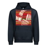 Navy african drum colorful seamless pattern Urban Hoodie - BundleAndBundleShop