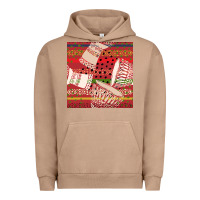 Pigment Burro african drum colorful seamless pattern Urban Hoodie - BundleAndBundleShop