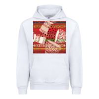 White african drum colorful seamless pattern Urban Hoodie - BundleAndBundleShop