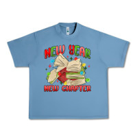 Pebble Blue new year new chapter Urban Heavy Tee - MaliasSmallBusiness
