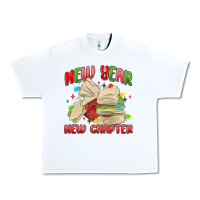 White new year new chapter Urban Heavy Tee - MaliasSmallBusiness