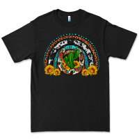 Black cactus sunflower horseshoe rainbow Premium Tee - Artiststas