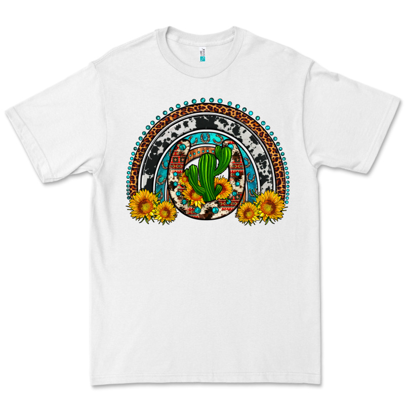Cactus Sunflower Horseshoe Rainbow Premium Tee by Artiststas | Teevron