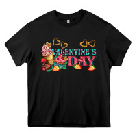 Black valentines day sweet Heavy Core Tee - AdoDesignShop