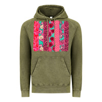 Vintage Olive valentines day brushstroke Vintage Hoodie - NancyCooperArtShop