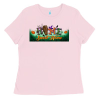 Bubblegum Pink home sweet home libbey glass Ladies Tee - BundleAndBundleShop