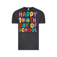 Vintage Black happy 100 th day of school Vintage Tee - MaliasSmallBusiness