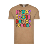 Vintage Coffee happy 100 th day of school Vintage Tee - MaliasSmallBusiness