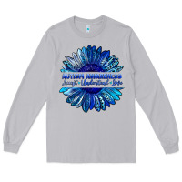 Moon Dust autism awareness accept understand love blue Long Sleeve Tee - LillyAllenDesigns