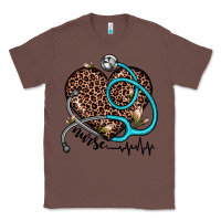 Chestnut nurse leopard heart Classic Tee - JahusDesignShop