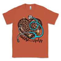 Copper nurse leopard heart Classic Tee - JahusDesignShop