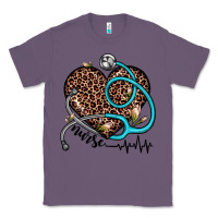Lavender nurse leopard heart Classic Tee - JahusDesignShop