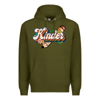 Army Green kinder Premium Hoodie - JahusDesignShop
