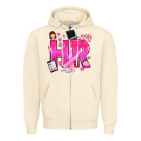 Sandshell breast cancer hr human resources Zipper Hoodie - texasbilliewilder