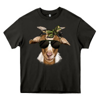 Asphalt camouflage bandana goat Heavy Core Tee - Jasminsmagicworld
