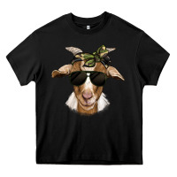 Black camouflage bandana goat Heavy Core Tee - Jasminsmagicworld