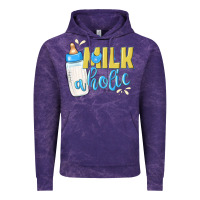 Cloud Purple milkaholic boys Vintage Hoodie - NancyCooperArtShop