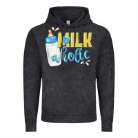 Vintage Black milkaholic boys Vintage Hoodie - NancyCooperArtShop