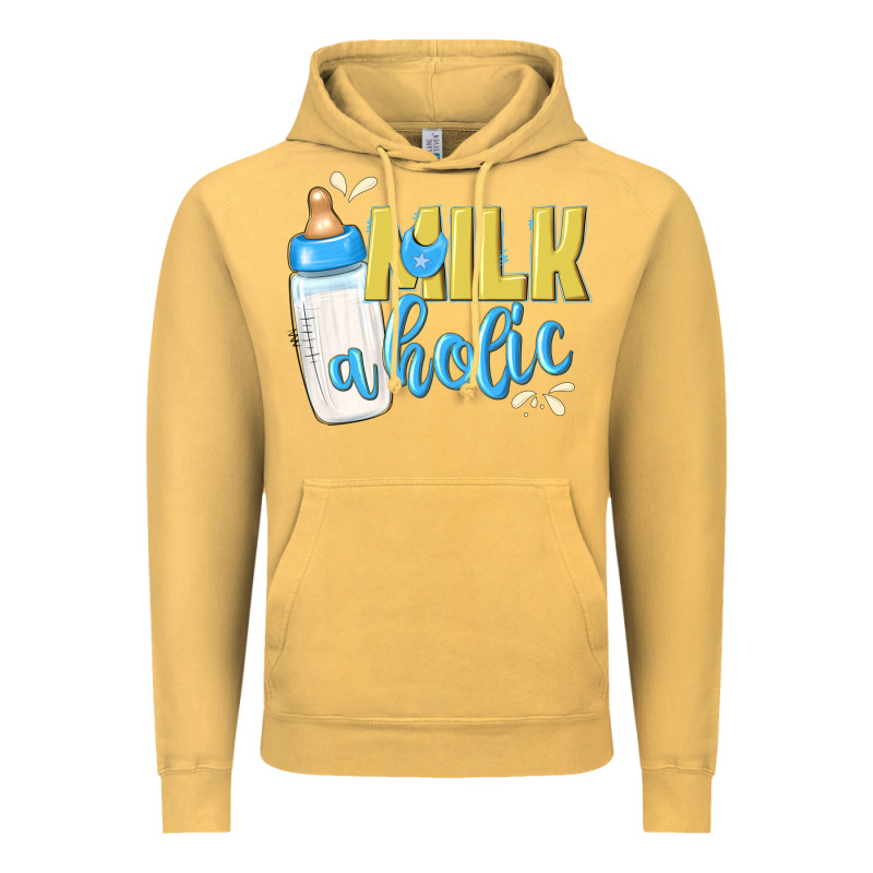 Milkaholic Boys Vintage Hoodie by NancyCooperArtShop | Teevron