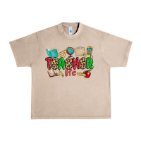 French Oak teacher life Urban Heavy Tee - MaliasSmallBusiness