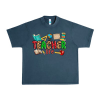 Midnight Navy teacher life Urban Heavy Tee - MaliasSmallBusiness