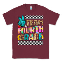 Burgundy team fourth grade Classic Tee - NancyCooperArtShop