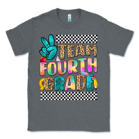 Charcoal Heather team fourth grade Classic Tee - NancyCooperArtShop