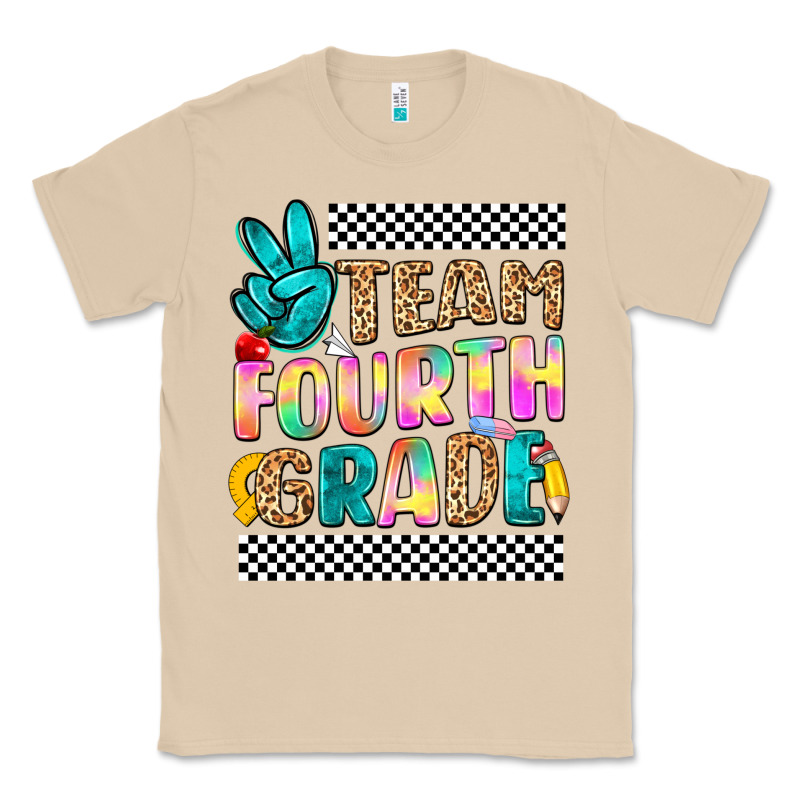 Team Fourth Grade Classic Tee by NancyCooperArtShop | Teevron