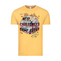 Vintage Mustard happy new year Vintage Tee - MaliasSmallBusiness