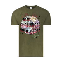 Vintage Olive happy new year Vintage Tee - MaliasSmallBusiness