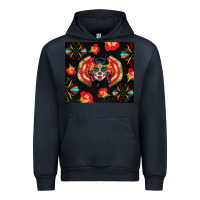 Navy sugar skull tumbler Urban Hoodie - BundleAndBundleShop