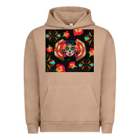 Pigment Burro sugar skull tumbler Urban Hoodie - BundleAndBundleShop