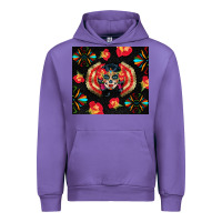 Tulip sugar skull tumbler Urban Hoodie - BundleAndBundleShop