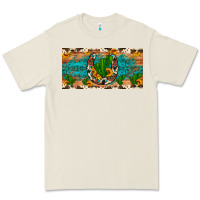 Bone cactus sunflower horseshoe license plate Premium Tee - Artiststas