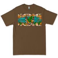 Cacao cactus sunflower horseshoe license plate Premium Tee - Artiststas
