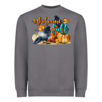 Storm Welcome Fall With Crow Heavyweight Sweatshirt - LillyAllenDesigns