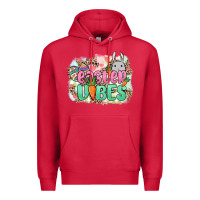 Cardinal Easter vibes Easter Day Premium Hoodie - HowdyJamesFarm