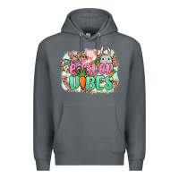 Rock Easter vibes Easter Day Premium Hoodie - HowdyJamesFarm