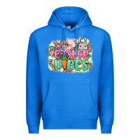 True Royal Easter vibes Easter Day Premium Hoodie - HowdyJamesFarm