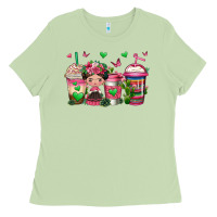 Matcha mexican coffee cups cafecito Ladies Tee - Jasminsmagicworld